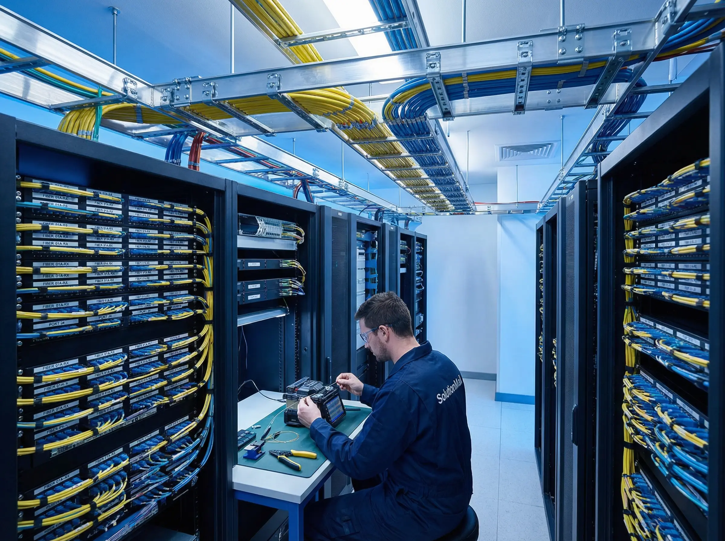 Telecom Fiber Room